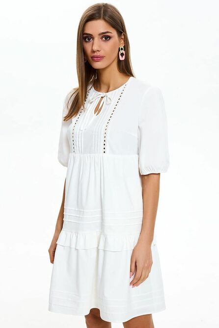 Повседневное платье AYZE 72525 молочный