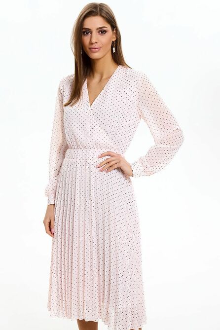 Повседневное платье AYZE 72540 пудровый