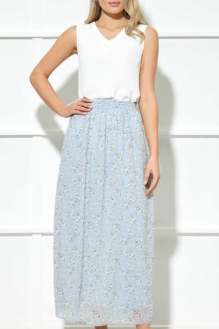 Юбка, Топ AYZE 1958 бело-голубая