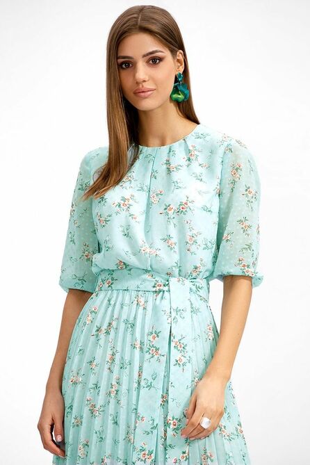 Повседневное платье AYZE 72568 мятный