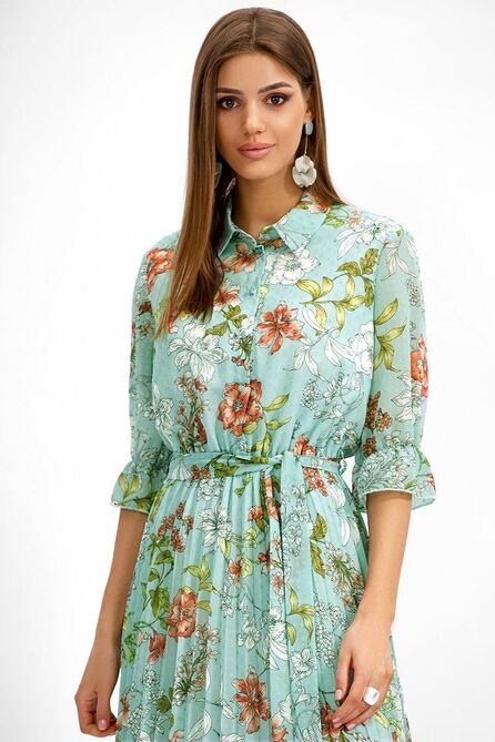 Повседневное платье AYZE 72577 мятный