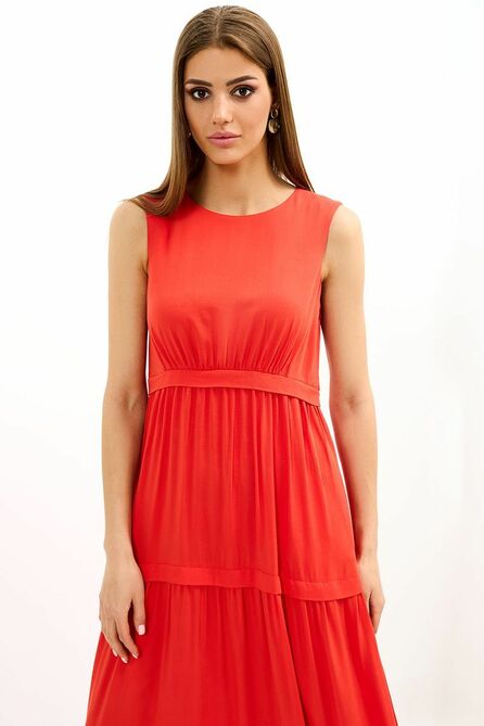 Повседневное платье AYZE 72605 оранжевый