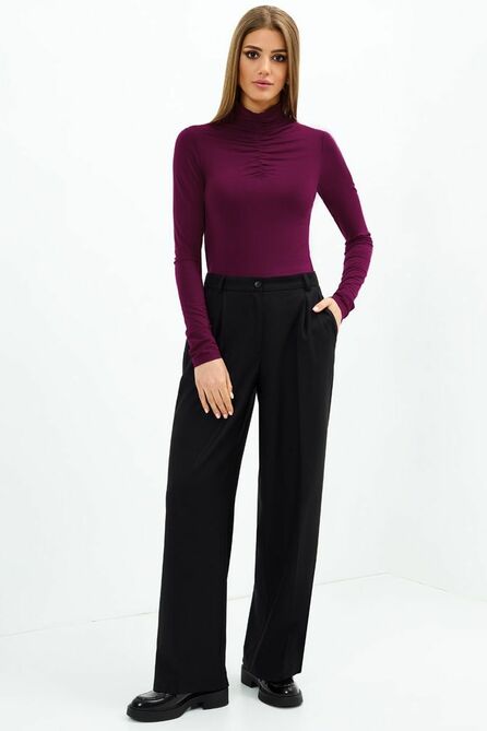 Водолазка AYZE 72612 сиреневый