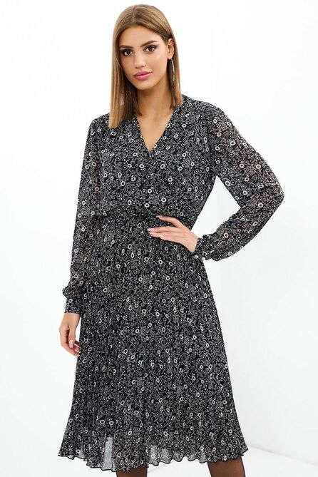 Повседневное платье AYZE 72634 чёрный