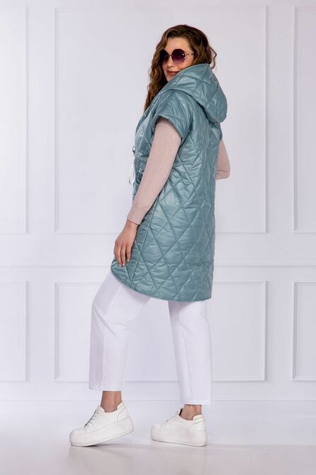 Жилет БагираАнТа 771 бирюзовый