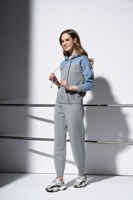 Брюки Barbara Geratti С1201BGН серо-голубой