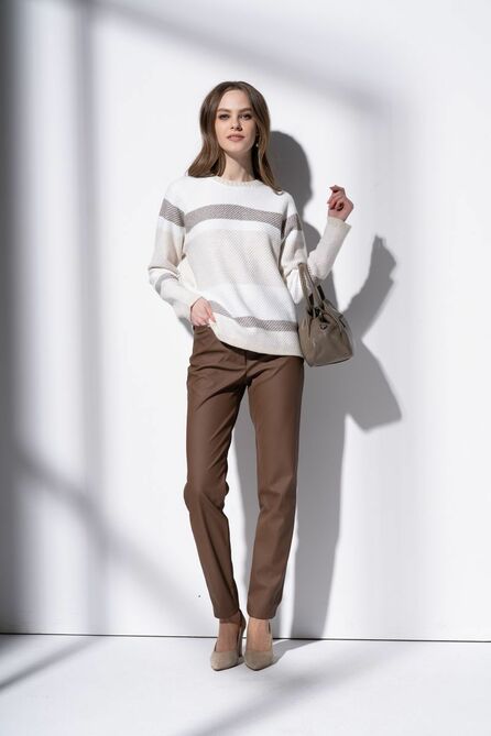 Джемпер Barbara Geratti С4116BG молоко/св-беж