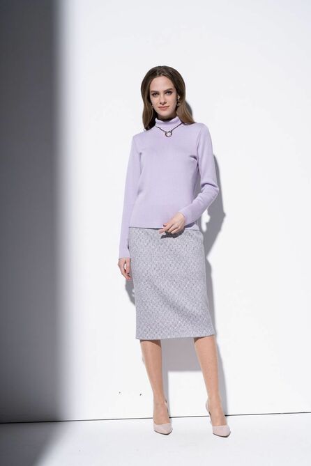 Юбка Barbara Geratti С8206BG серый/лаванда