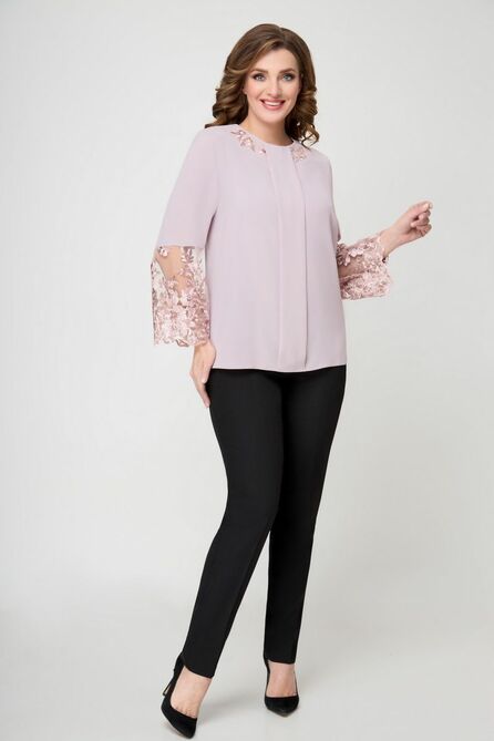 Блузка БелЭкспози 1442 дымчатая-роза
