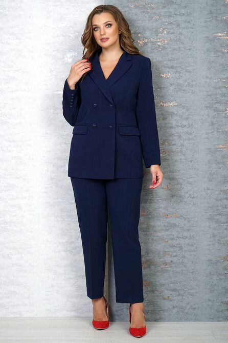 Костюм брючный Белтрикотаж 6841 синий Костюм брючный Белтрикотаж 6841 синий