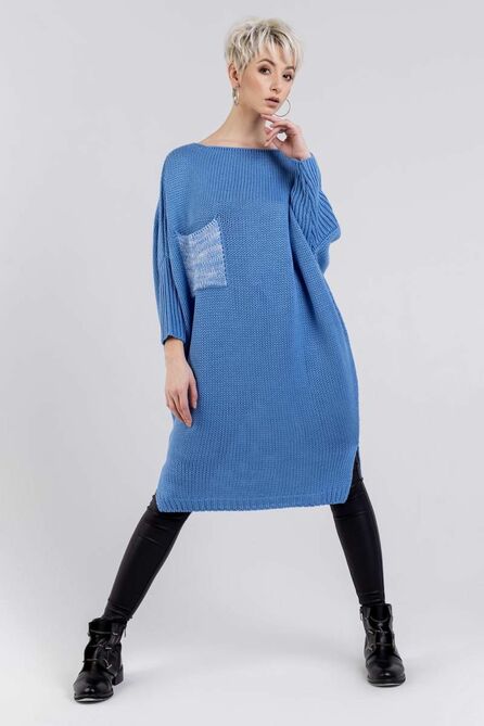 Туника Bonadi М-868 темно-голубой