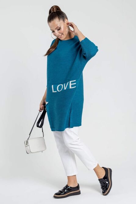 Туника Bonadi М-1387 морская_волна