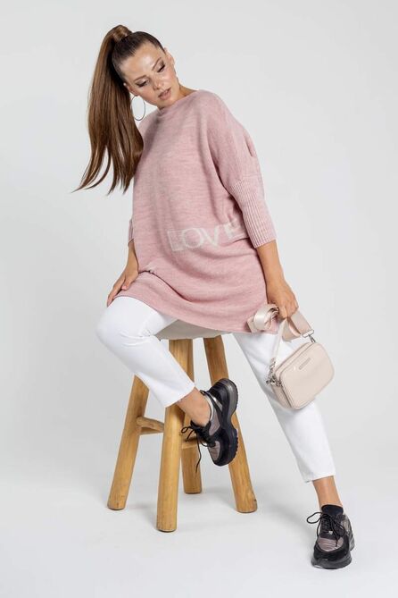 Туника Bonadi М-1387 пудра