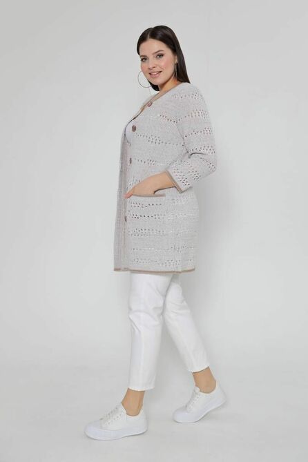 Кардиган Bonadi М-1664 светлый