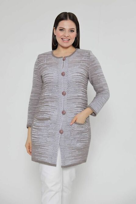 Кардиган Bonadi М-1663 капучино