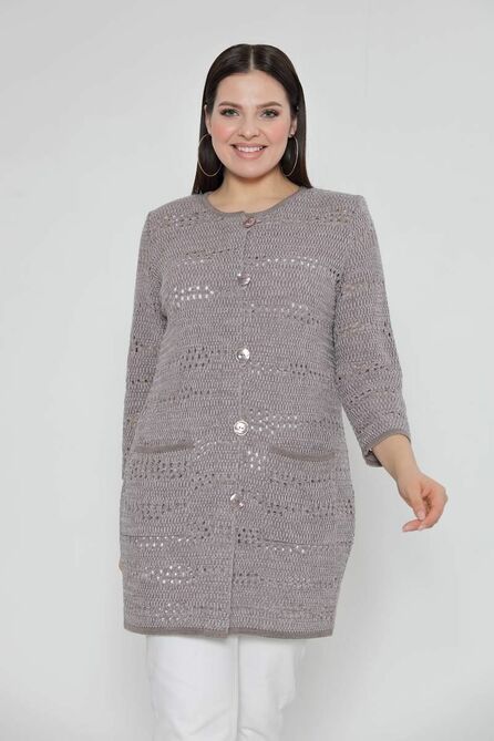 Кардиган Bonadi М-1664 капучино