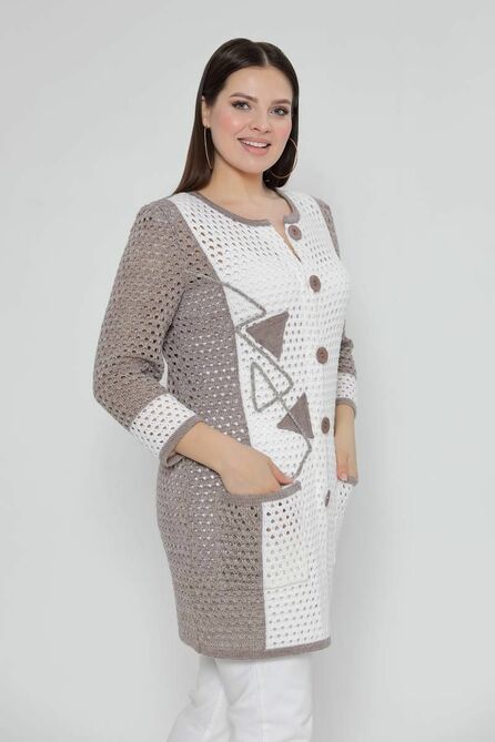 Кардиган Bonadi М-1708 капучино