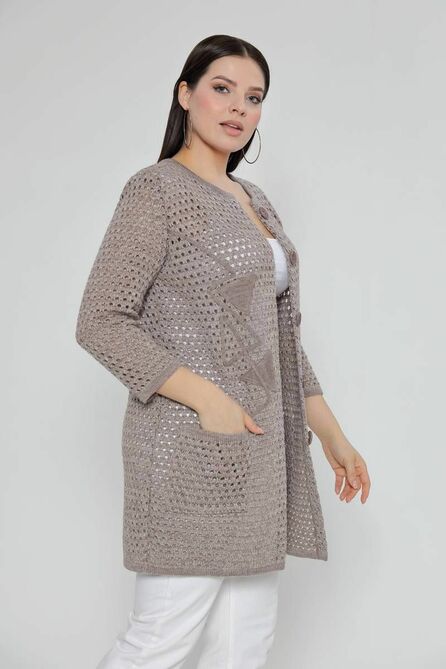 Кардиган Bonadi М-1709 капучино