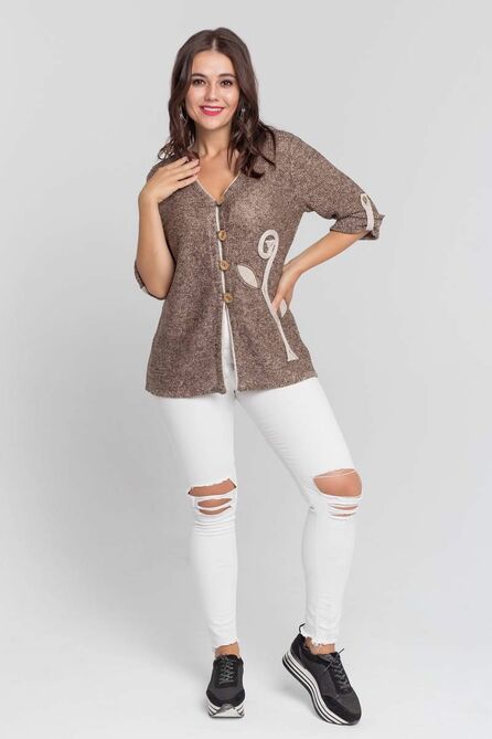 Жакет Bonadi М-888 шоколад