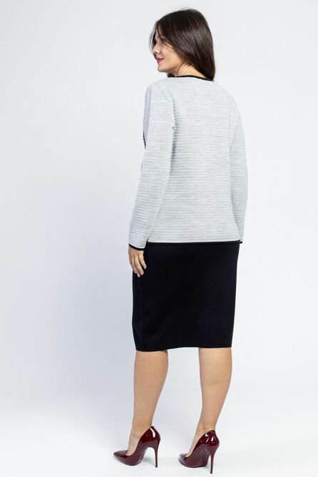 Жакет Bonadi 1416 серый