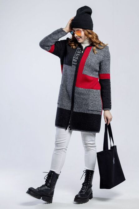 Кардиган Bonadi 1548 красный