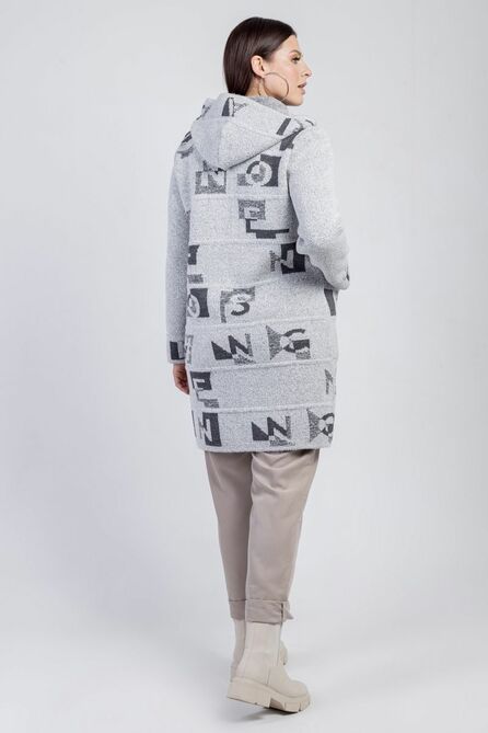 Кардиган Bonadi 1614 серый