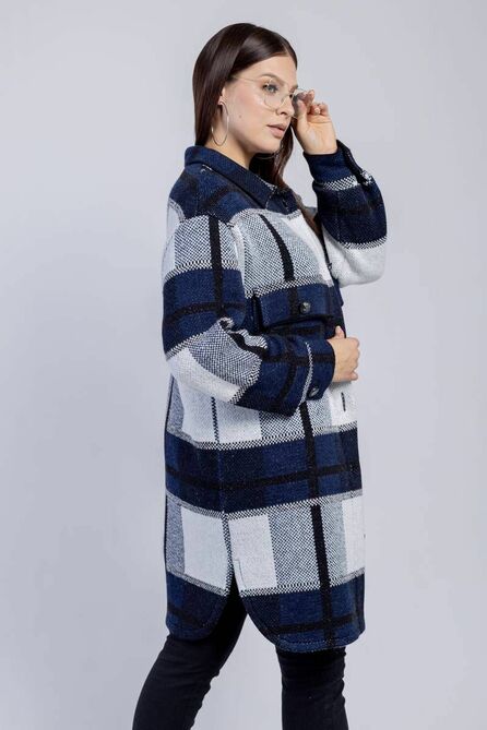 Кардиган Bonadi 1621 темный_джинс