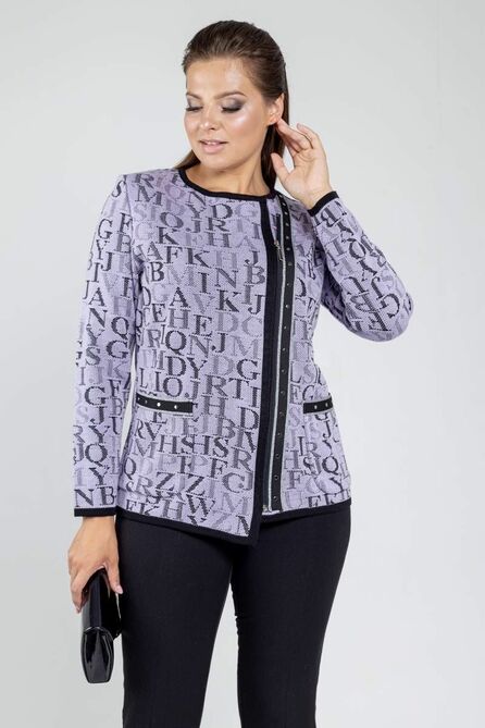 Жакет Bonadi 1569 лиловый