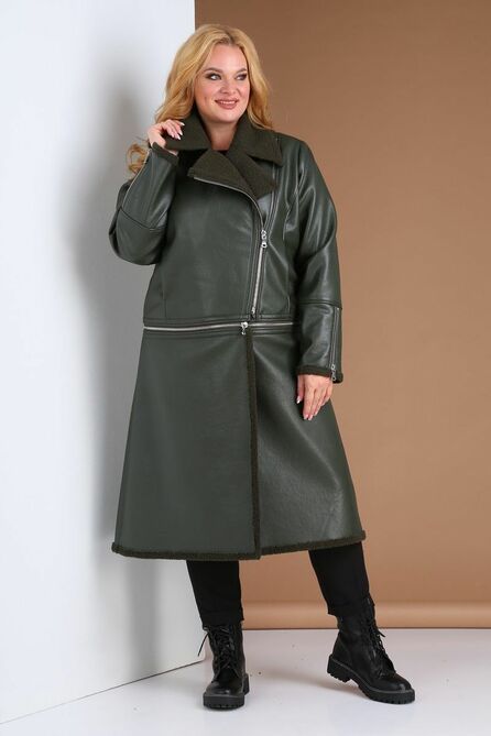 Дубленка Celentano 1906.2 перламутрово-зеленый