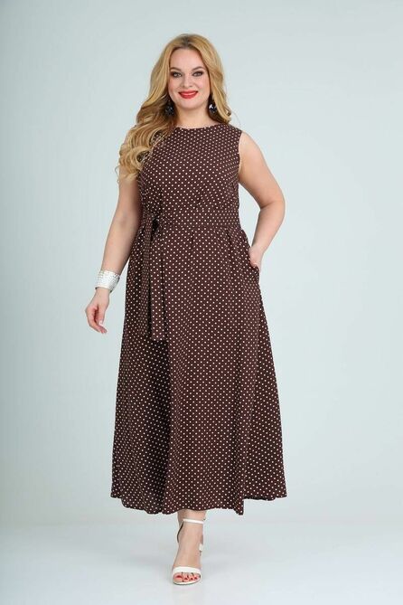 Повседневное платье Celentano 1935.2 шоколадный