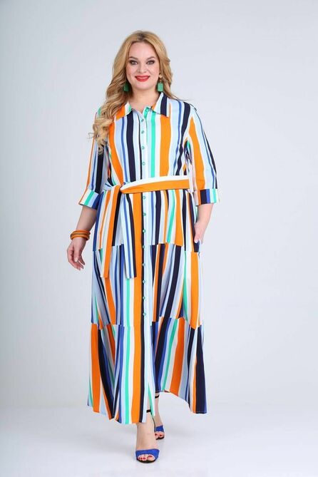 Повседневное платье Celentano 1939.2 полоска