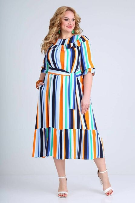 Повседневное платье Celentano 1927.2 полоска
