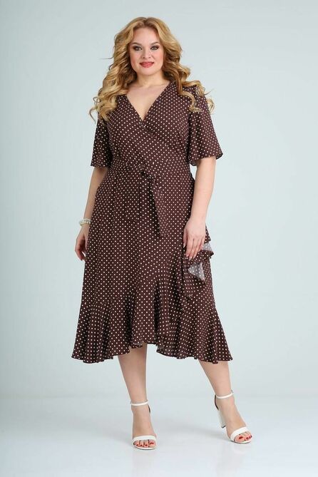 Повседневное платье Celentano 1928.1 шоколад