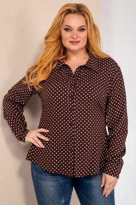 Блузка Celentano 1974.2 шоколад