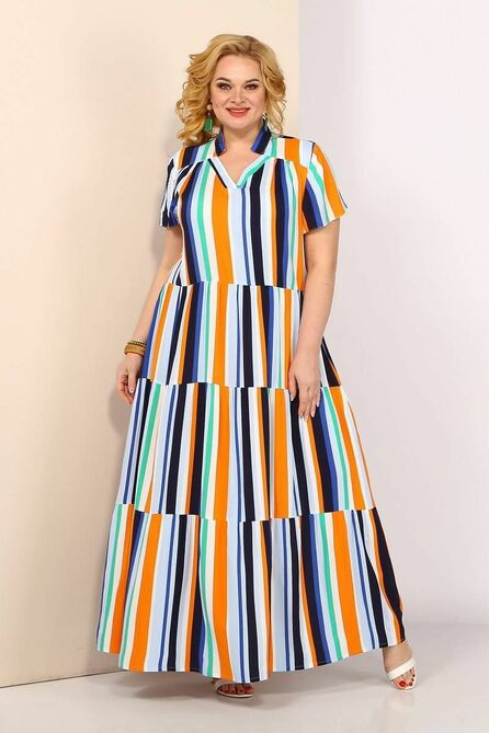 Повседневное платье Celentano 1973.1 полоска