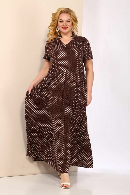 Повседневное платье Celentano 1973.2 шоколадный