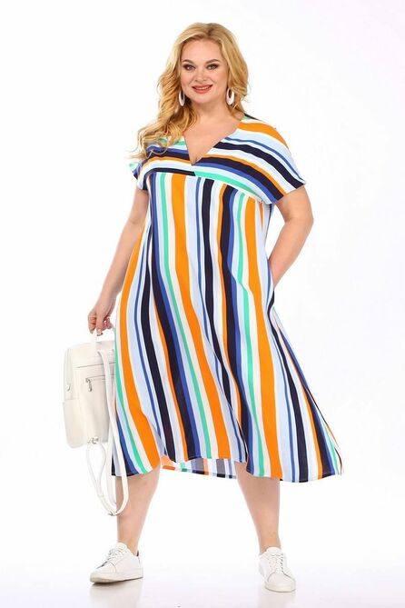 Повседневное платье Celentano 1980.2 полоска