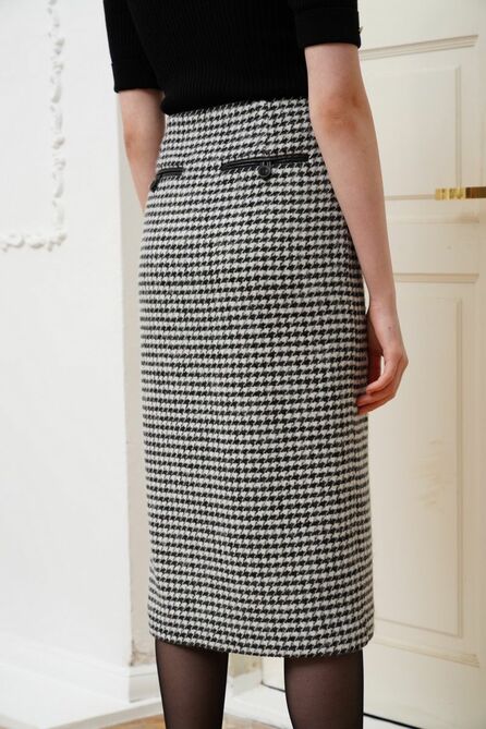 Юбка Colors of PAPAYA 1563 черно-белый