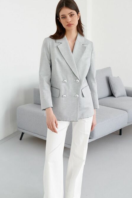 Жакет Colors of PAPAYA 1361-А серый