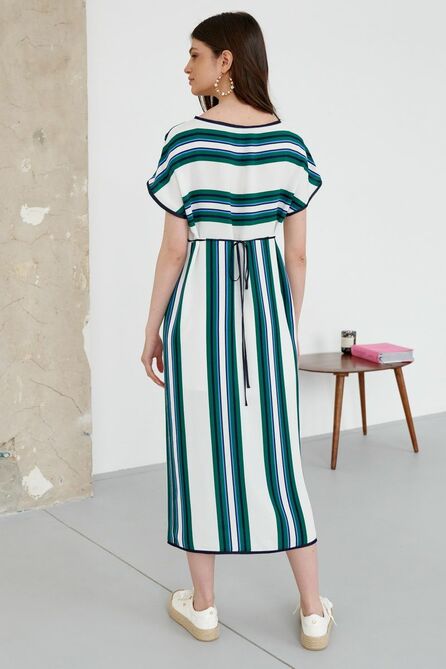 Повседневное платье Colors of PAPAYA 1581 мультиколор