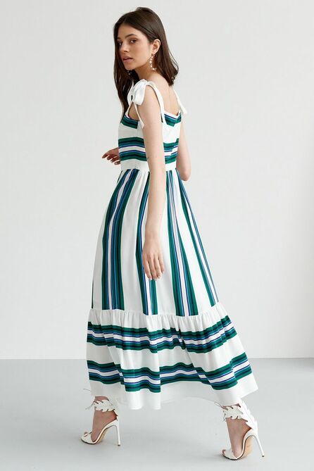 Повседневное платье Colors of PAPAYA 1582 мультиколор