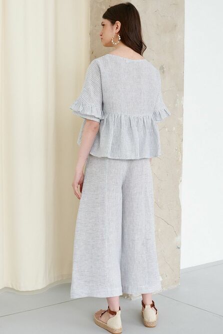 Блузка Colors of PAPAYA 1584 серый