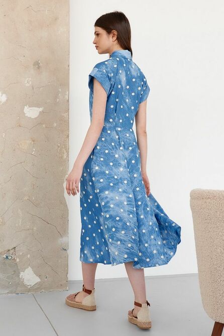 Повседневное платье Colors of PAPAYA 1607 джинс