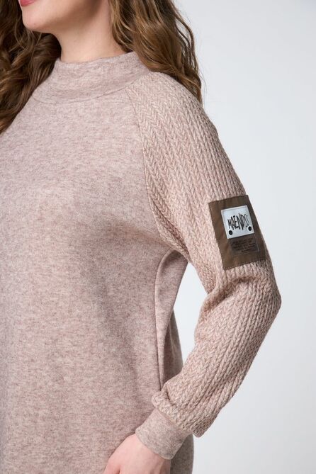 Повседневное платье Дали 8019н беж