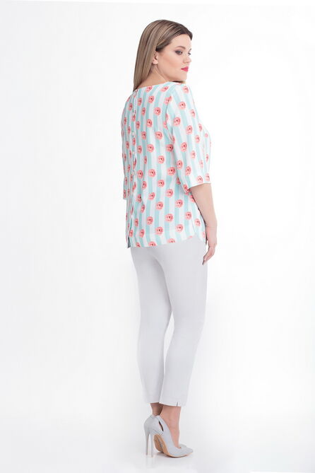 Блузка Дали 3152 розочки
