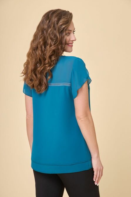 Блузка Дали 3405 бирюза