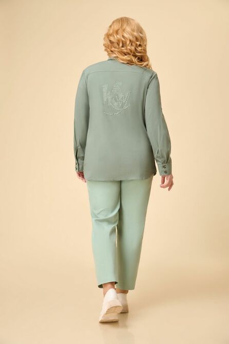 Блузка Дали 5572 олива