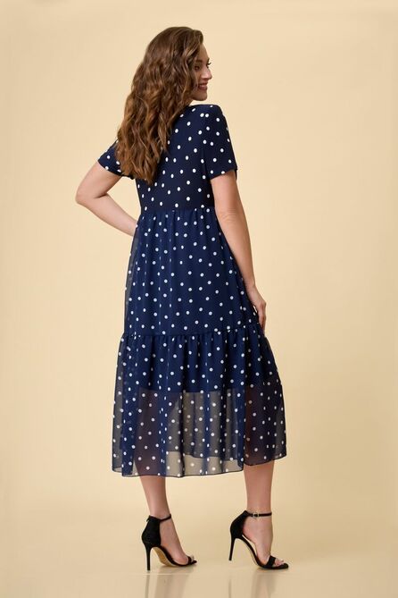 Повседневное платье Дали 5518 синий