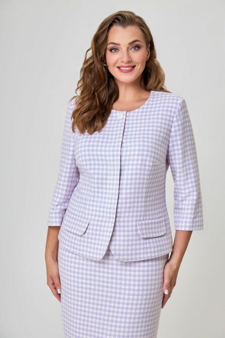 Юбочный костюм Дали 3249 лаванда