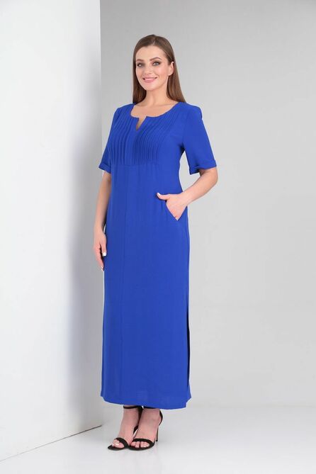 Повседневное платье Диамант 1657 василек